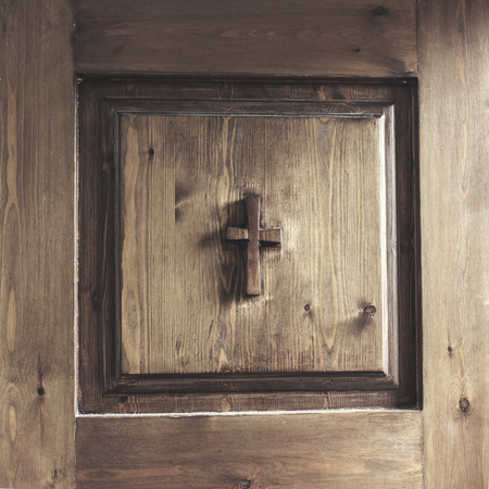 Detail of The door of the Churchの写真素材