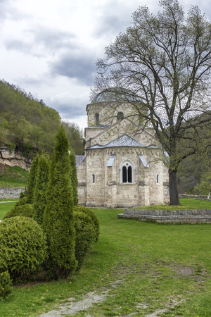 Orthodox monastery - Gradacの写真素材