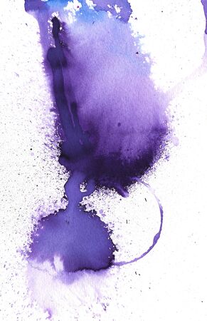 original background multicolored watercolor splash and dripsの写真素材