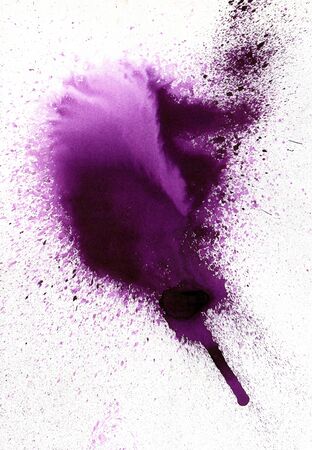 original background multicolored watercolor splash and dripsの写真素材