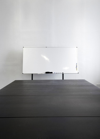 Whiteboard in a meeting roomの写真素材