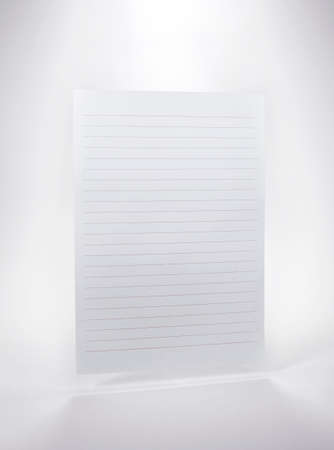 Office Supplies, white paperの写真素材