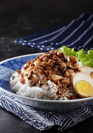 Chinese cuisine, pork grain riceの写真素材
