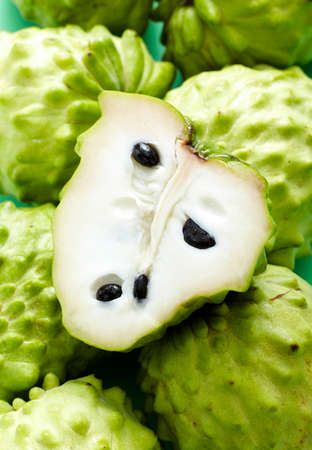 Closeup of Fresh fruit, custard apple