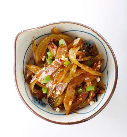 Korean food, Stir-fried bean sprouts with soy sauce