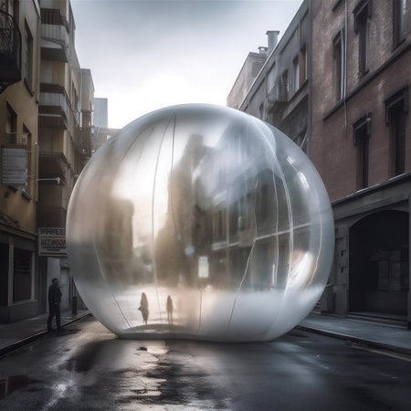 Big glass sphere at Expo, universal exposition on the theme of food in Milanの素材