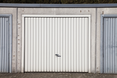 Garage, Kamen, Ruhrgebiet, Germanyの写真素材