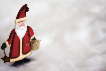 Handmade Santa Claus figurine
