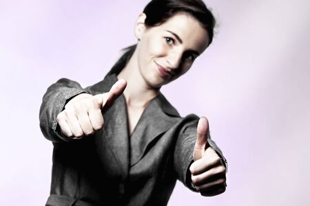 Thumbs up!の写真素材