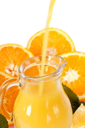 Fresh orange juiceの写真素材