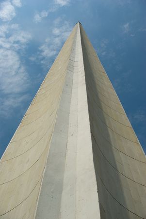 World War II Memorial stele in Volgograd, Russiaのeditorial素材