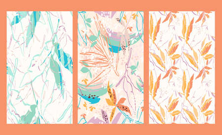 Floral seamless pattern. illustration design for paper and other useの写真素材