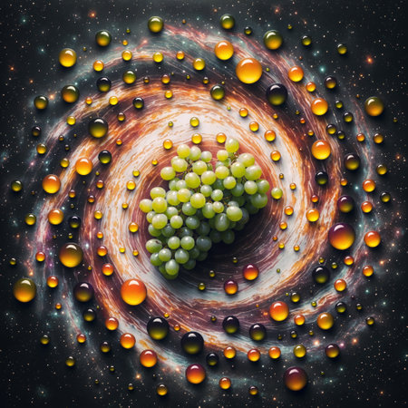 Cosmic Grapes: A Journey into the Mysteries of Space and Timeの素材