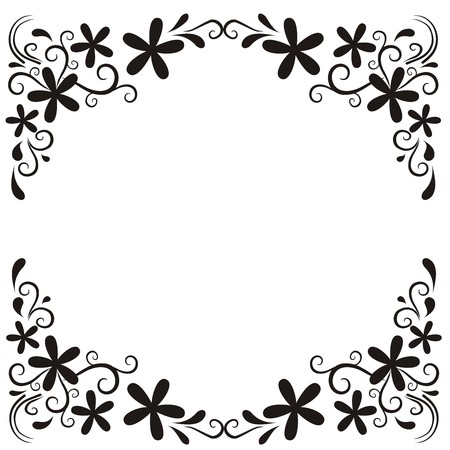 background with ornamentsのイラスト素材