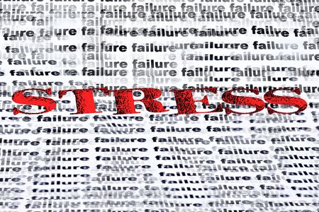 conceptual text depicting fear of failureの写真素材