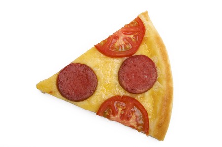 with the sausage and the tomatoesの写真素材