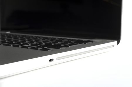 professional Laptop on white background