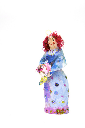 Doll hand made of ten summer girlsの写真素材