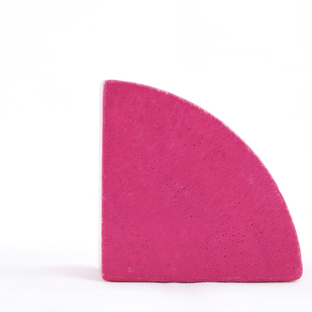 Wooden toy blocks on white backgroundの写真素材