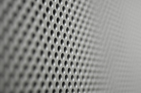 The structure threw with aperturesの写真素材