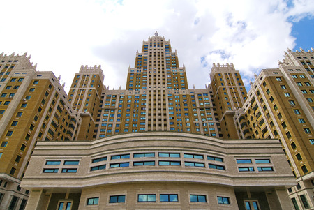 kazakhstan; astana; building; city; sky; exterior; cityscape;