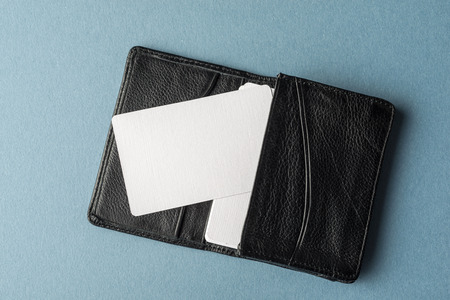 Business cards blank mockup - templateの写真素材