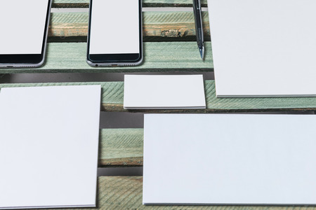 Mockup. Template for branding identity. For graphic designers presentations and portfolios. Photoの写真素材