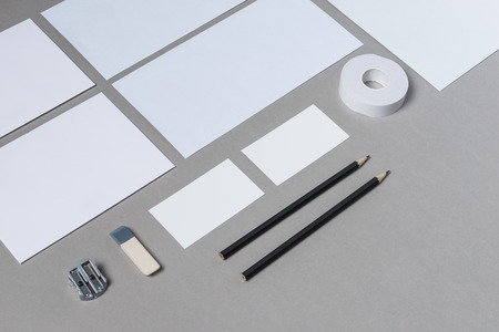 Mockup. Template for branding identity. For graphic designers presentations and portfolios. Photoの写真素材