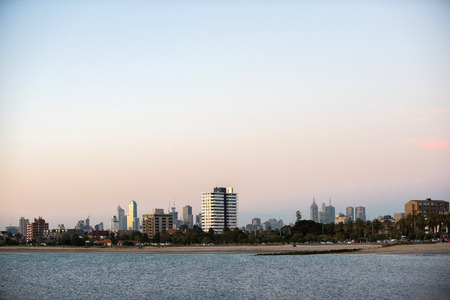 Melbourne, Victoria, Australia, viewed from St Kilda