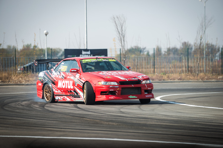 KAZAKHSTAN, ALMATY - OCTOBER 21: Gorilla Drift Energy, Kazakhstan Championship Drift, October 21...