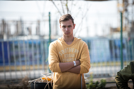 KAZAKHSTAN, ALMATY - OCTOBER 21: "Gorilla Drift Energy", Kazakhstan Championship Drift, October 21 2017, Kazakhstan, Almatyのeditorial素材