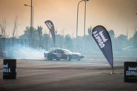 KAZAKHSTAN, ALMATY - OCTOBER 21: Gorilla Drift Energy, Kazakhstan Championship Drift, October 21...