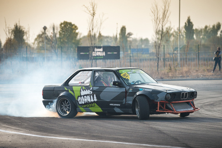 KAZAKHSTAN, ALMATY - OCTOBER 21: Gorilla Drift Energy, Kazakhstan Championship Drift, October 21...