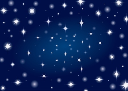 Beautiful night star sky background のイラスト素材