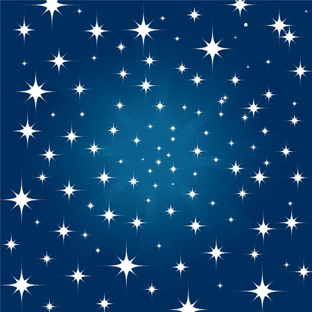 Beautiful night star sky background のイラスト素材