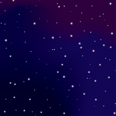 Beautiful night star sky background のイラスト素材