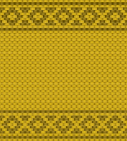 Wicker or rattan pattern seamlessのイラスト素材