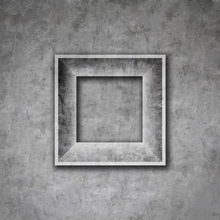 Cement pattern grunge wall texture and frameの写真素材
