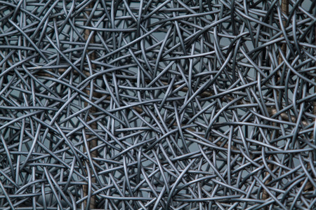 Wicker or rattan bamboo material for backgroundの写真素材