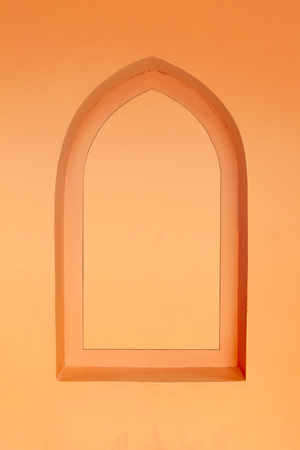 Concrete with pitted in a wall textureの写真素材