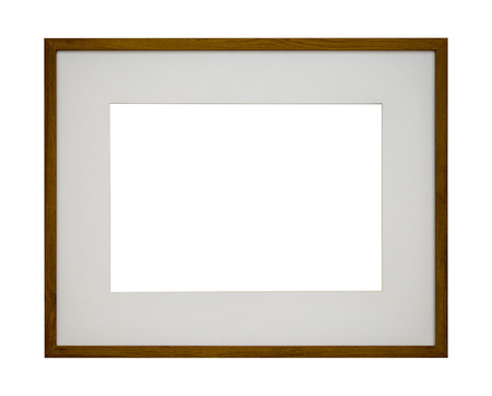 Frame with for picture isolate on white