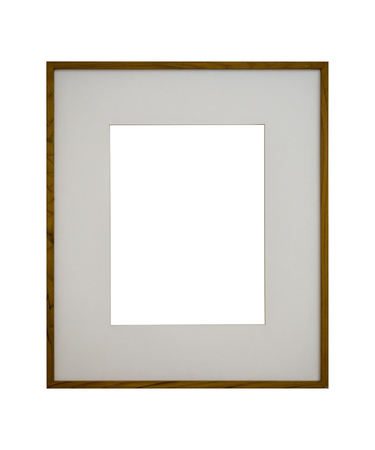 Frame with for picture isolate on whiteの写真素材