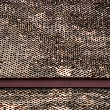 Tile roof Thai old style design for background