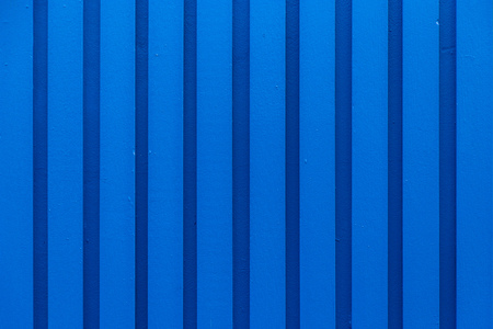 Blue wall with wood plank texture backgroundの写真素材