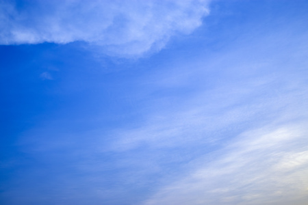 View white cloud with blue sky backgroundの写真素材