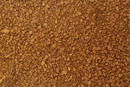Granules of instant coffee with for backgroundの写真素材