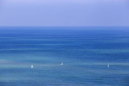 Water wave in tropical sea for backgroundの写真素材