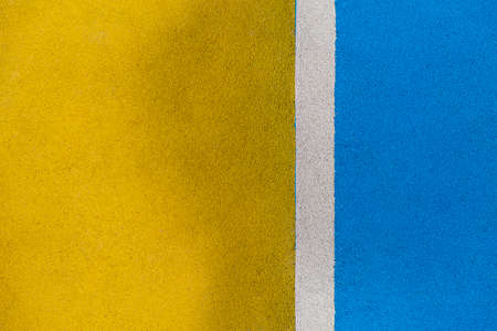 Background of rubber floor on the playgroundの写真素材