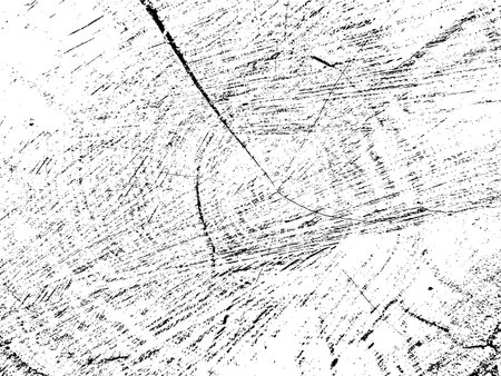 Get a raw, organic feel with this grunge texture of a cherry tree cross-section. With cracks and a monochrome sawn log background, it's perfect for texture overlays and stencilsのイラスト素材