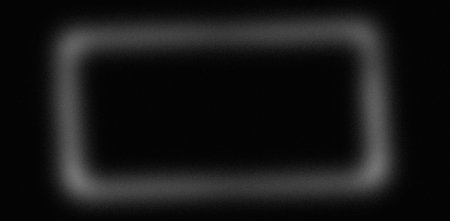 Black and white blurred frame, retro background for website banner. Monochrome, blurred gradient. Defocused, dark, glowy pattern. Rough, grainy desktop designの写真素材